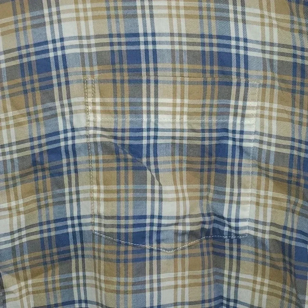 Peter Millar Crown Shirt Plaid Mount Pearl Men's Size XXL - Picture 9 of 12